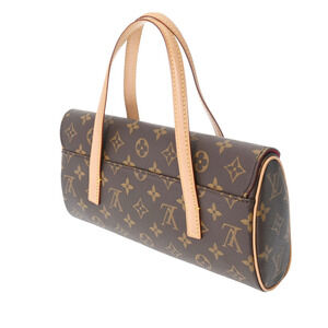 Louis Vuitton Brown Canvas Sonatine Monogram Handbag
